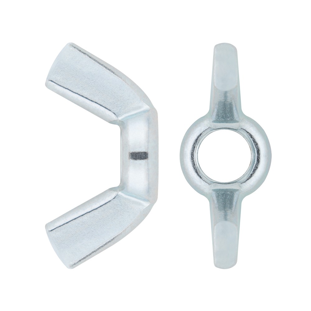 WING NUT ZP [RED BOX], Tuerca mariposa en acabado zincado